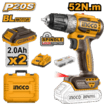 Ingco - 20V Lithium-Ion Cordless Drill