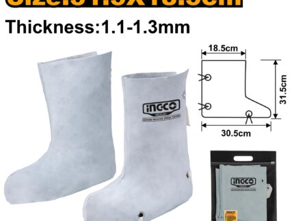 Ingco - Leather Welding Shoes Covers