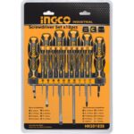 Ingco - 18 Piece Screwdriver &Amp; Precision Screwdriver Set