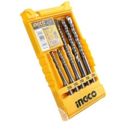 Ingco - Hammer Drill Bits Set 5 Pieces