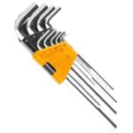 Ingco - Hex Key - Extra Long Arm (9 Piece Set)