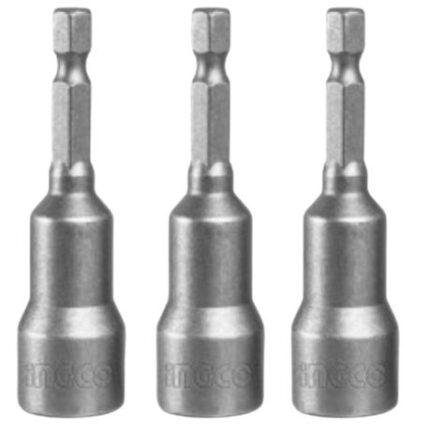 Ingco - Magnetic Nut Setter Adaptor - 10Mm (3 Pieces)