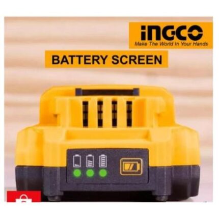 Ingco - Lithium-Ion Battery Pack 2.0Ah - P20S (Pack Of 2)