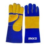Ingco - Welding Glove - Royal Blue Leather - 16"