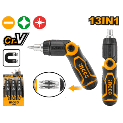 Ingco - Ratchet Screwdriver Set