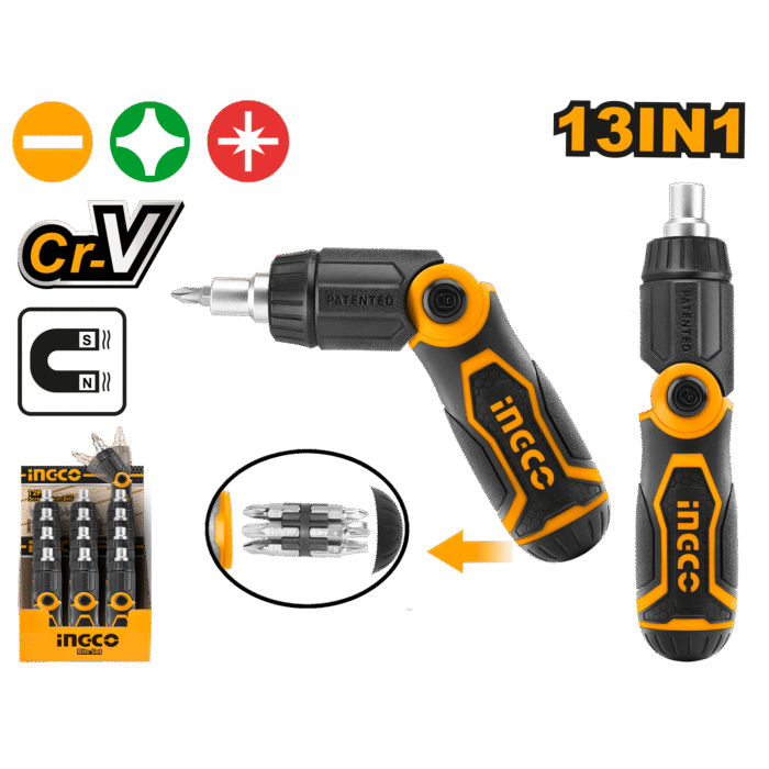 Ingco - Ratchet Screwdriver Set - Image 1