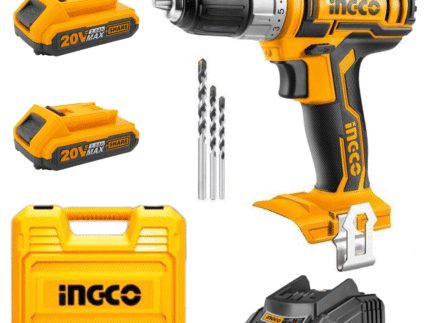 Ingco Cordless Impact Drill Li-Ion 20V with Carry Case Kit