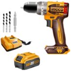 Ingco - Cordless Impact Drill - Compact - 60Nm With 4.0Ah Battery & Charger