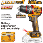 Ingco - 20V Lithium-Ion Impact Drill