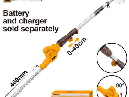 Ingco - 20V Lithium-Ion Pole Hedge Trimmer