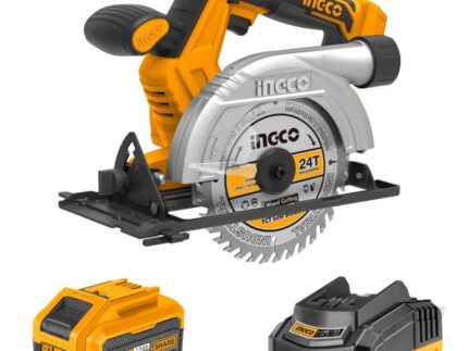Ingco - Lithium Ion Circular Saw with 7.5Ah Battery Pack and Fast Charger