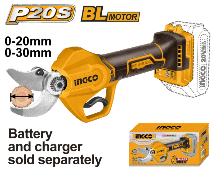 Ingco - 20V Lithium-Ion Gauge Straight Shear - Image 1