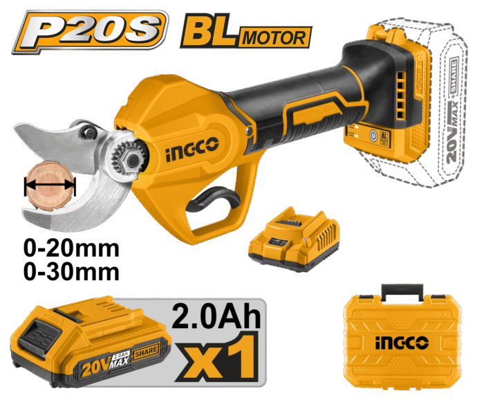 Ingco - 20V Lithium-Ion Gauge Straight Shear - Image 1