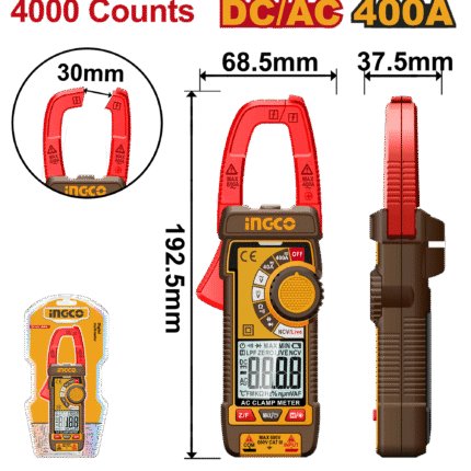 Ingco - Dc/Ac Clamp Meter