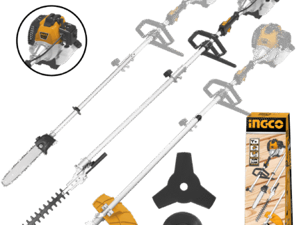 Ingco - Gasoline Multi-Tool Hedge Chainsaw Grass Cutter - (1.4Kw)