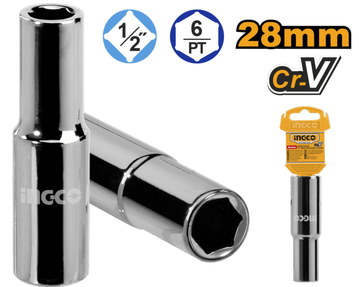 Ingco - Deep Hex Socket - Image 1