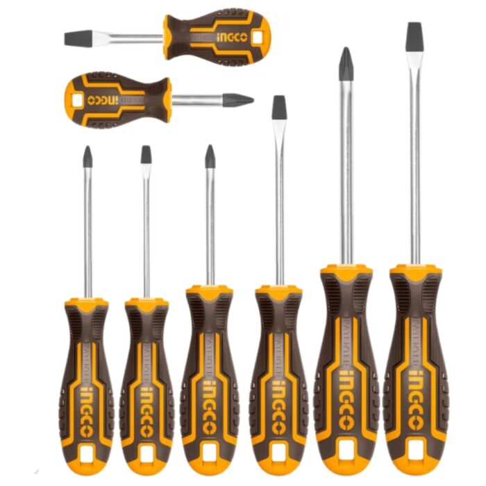 Ingco - 8 Piece Screwdriver Set - Image 1
