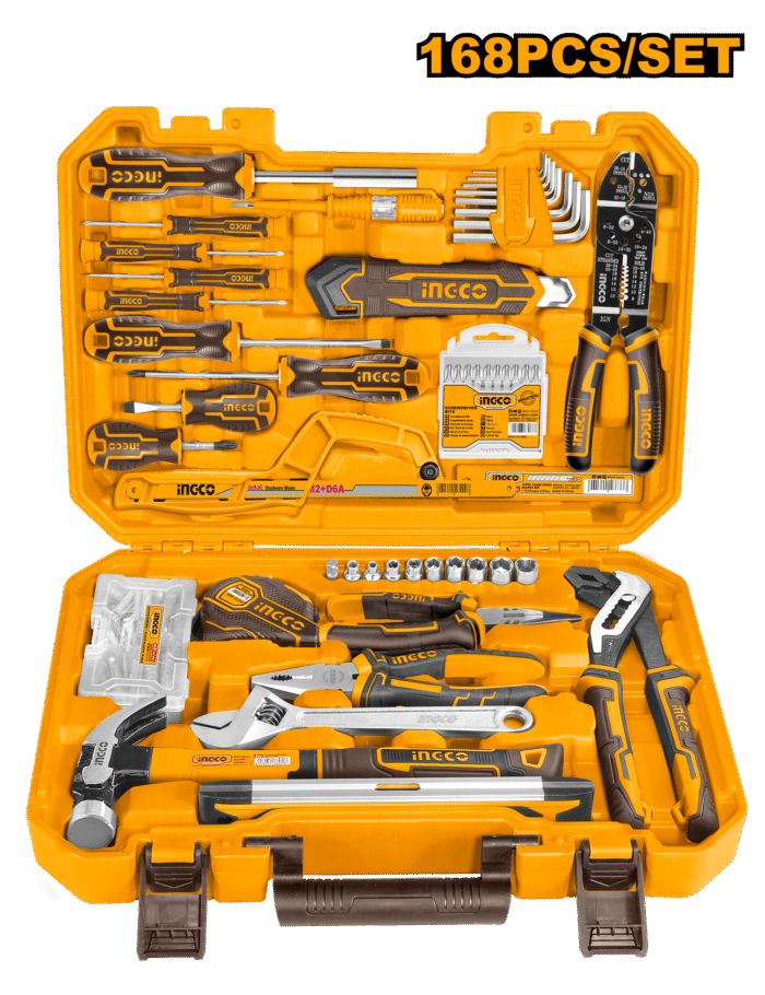 Ingco - 168 Piece Handtools Set - Image 1