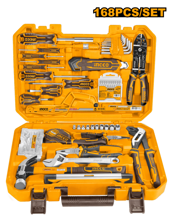 Ingco - 168 Piece Handtools Set - Image 1