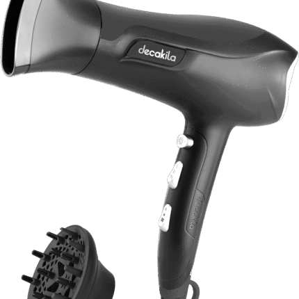 Ingco - Hair Dryer Ionic Function 1800-2200W & Acc Black