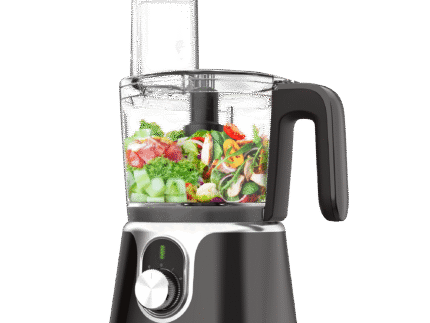 Decakila – Cordless Food Processor (Black) – 200W, 1.25L