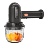 Decakila – Cordless Hand Mixer + 300Ml Glass Chopping Bowl – Grey