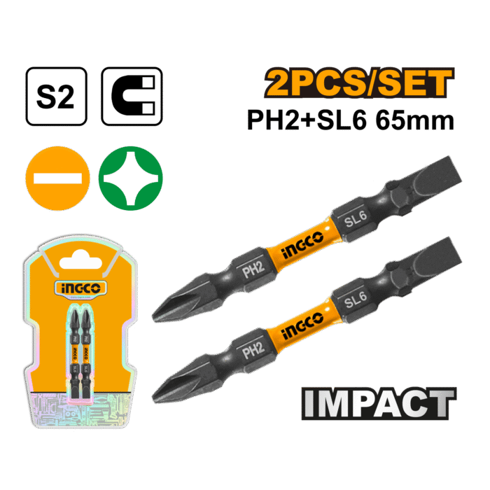 Ingco - Impact Screwdriver Bits - Image 1