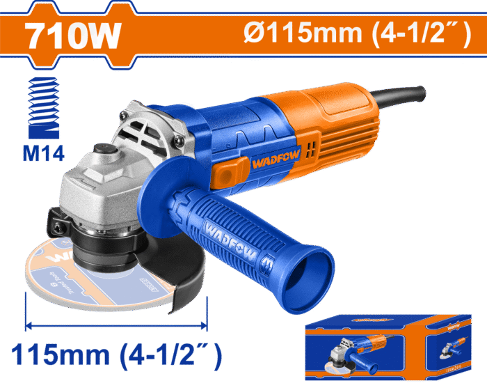 Wadfow - Angle Grinder 115-710W - Image 1