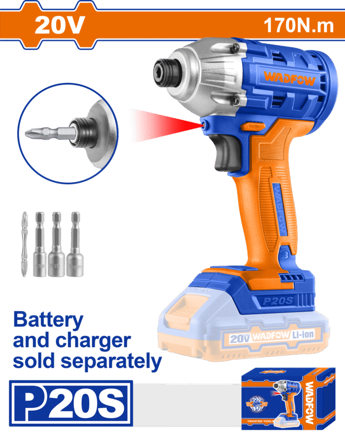 Wadfow - Lithium-ion Cordless impact driver - Image 1