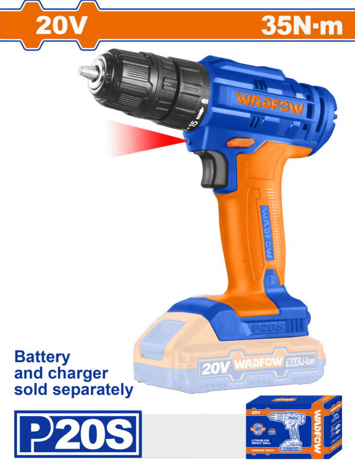 Wadfow - Lithium-Ion Cordless Drill - Image 1