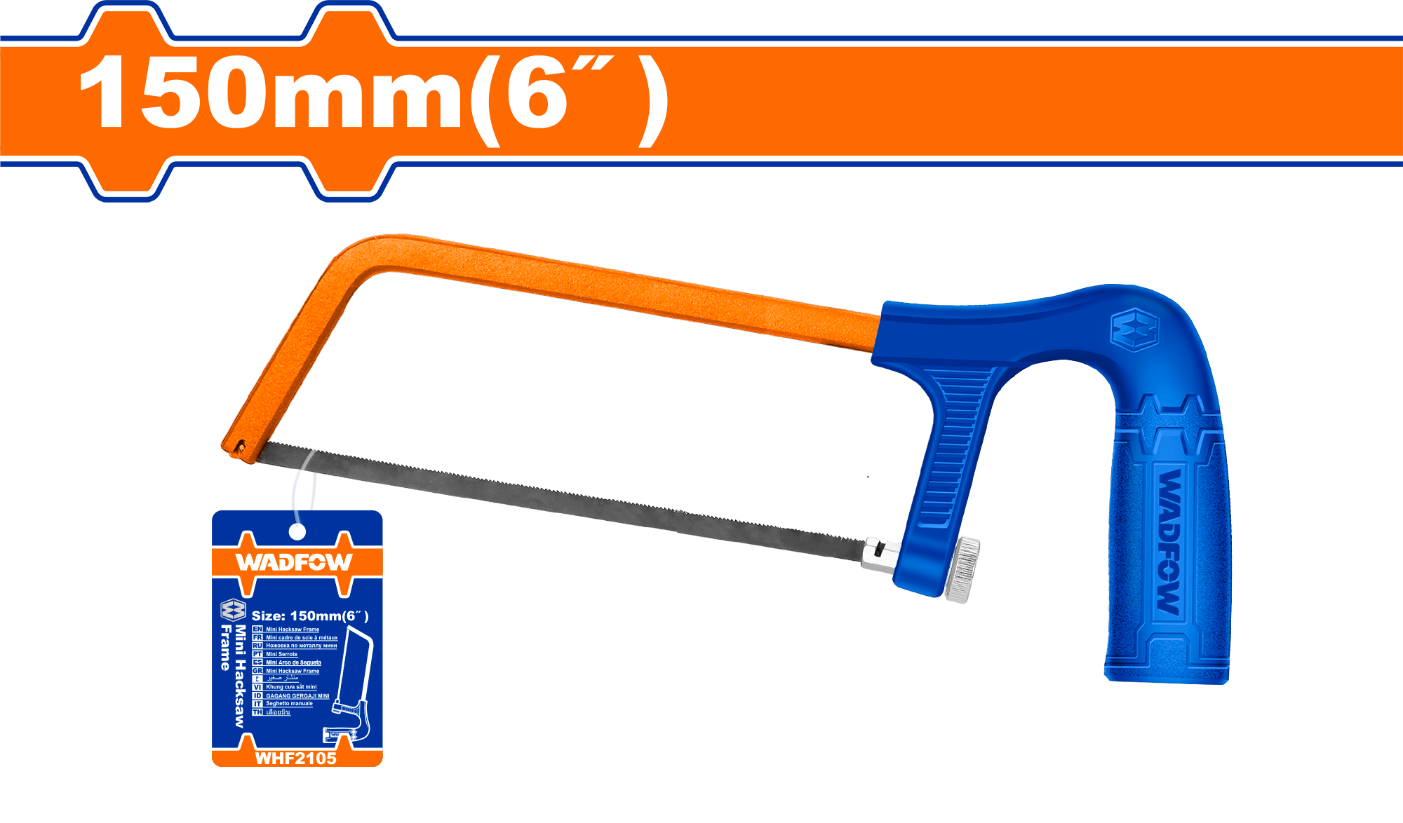 WHF2105.png Wadfow - Mini Hacksaw Frame - Image 1
