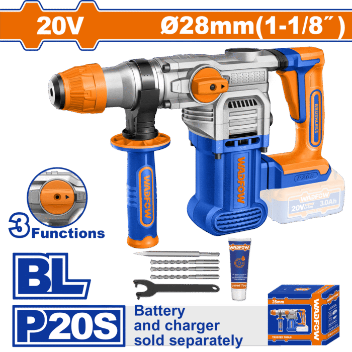Wadfow - Lithium-Ion cordless rotary hammer - Image 1