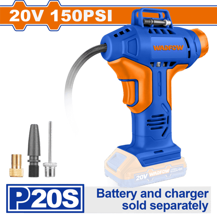 Wadfow - Lithium-Ion Cordless Auto Air Compressor - Image 1
