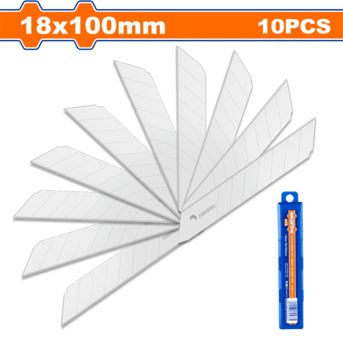 Wadfow - 10 Piece Snap-Off Knife Blades Set - Image 1