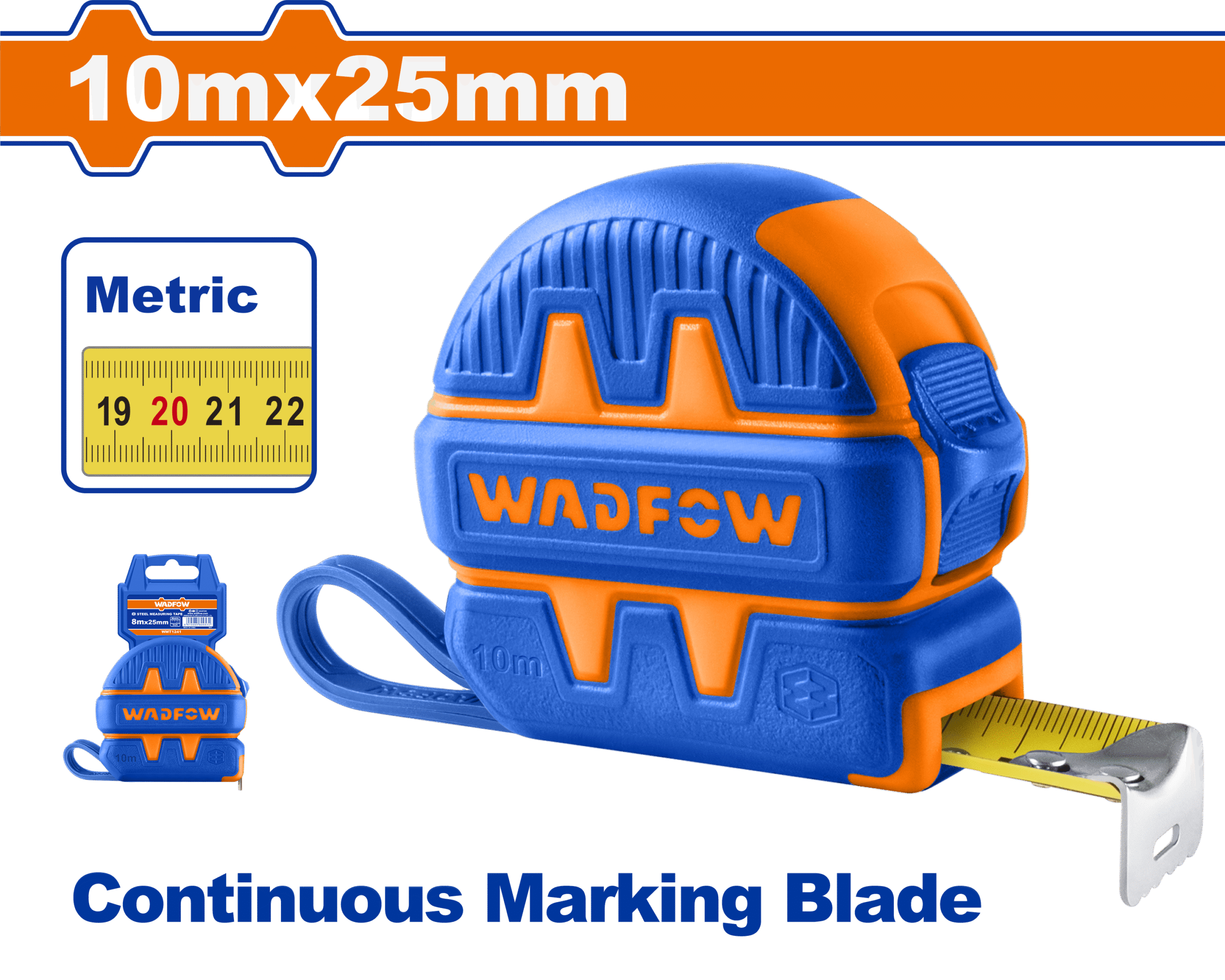 WMT1251-1.png Wadfow - Steel Measuring Tape - Image 1
