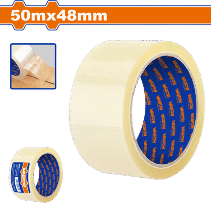 Wadfow - Transparent Packing Tape X6