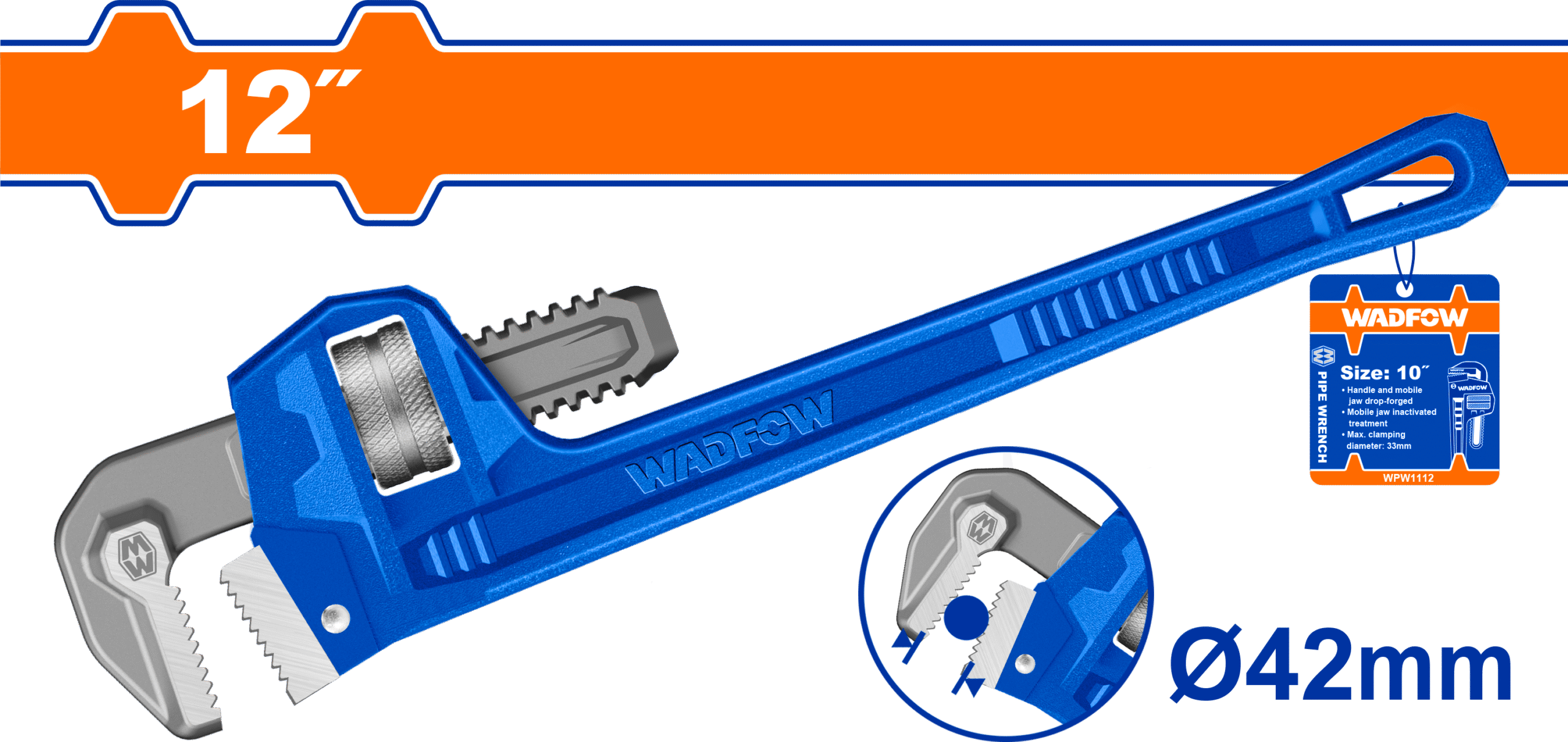 WPW1112.png Wadfow - Pipe Wrench - Image 1
