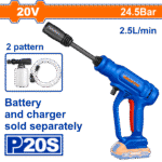 Wadfow - Lithium-Ion Cordless Pressure Washer