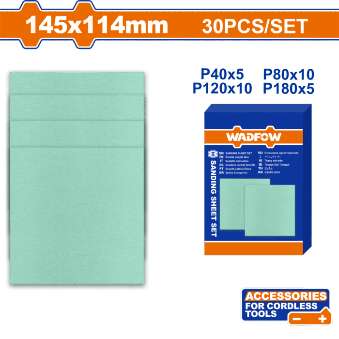 Wadfow - Sanding Sheet Set - Image 1