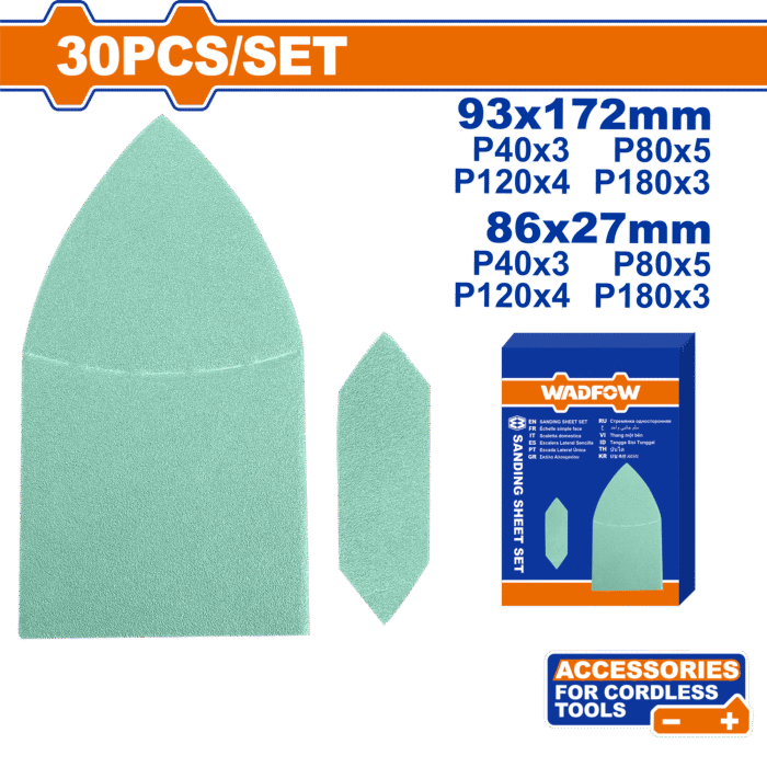 Wadfow - Sanding Sheet Set - Image 1