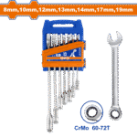 Wadfow - 7 Piece Ratchet Spanner Set