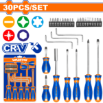 Wadfow - 30 Piece Screwdriver Set
