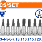 Wadfow - 12 Piece 1/4" Bit Socket Set
