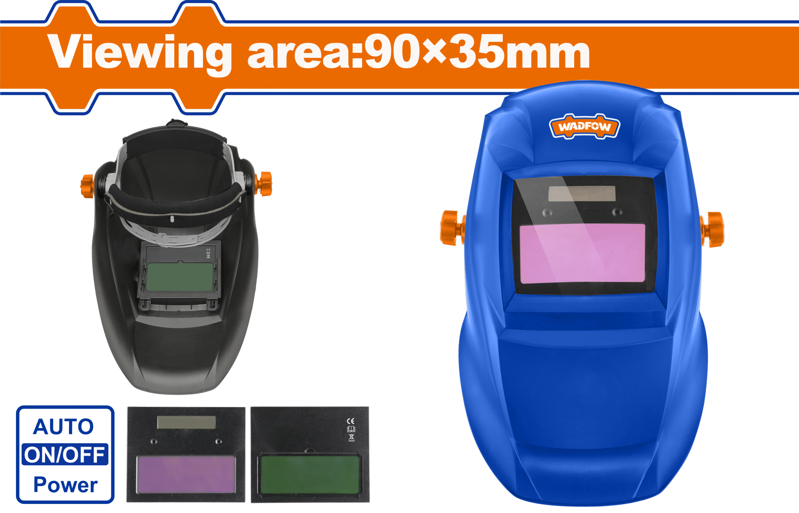 WWH2501.png Wadfow - Auto-Darkening Welding Helmet - Image 1
