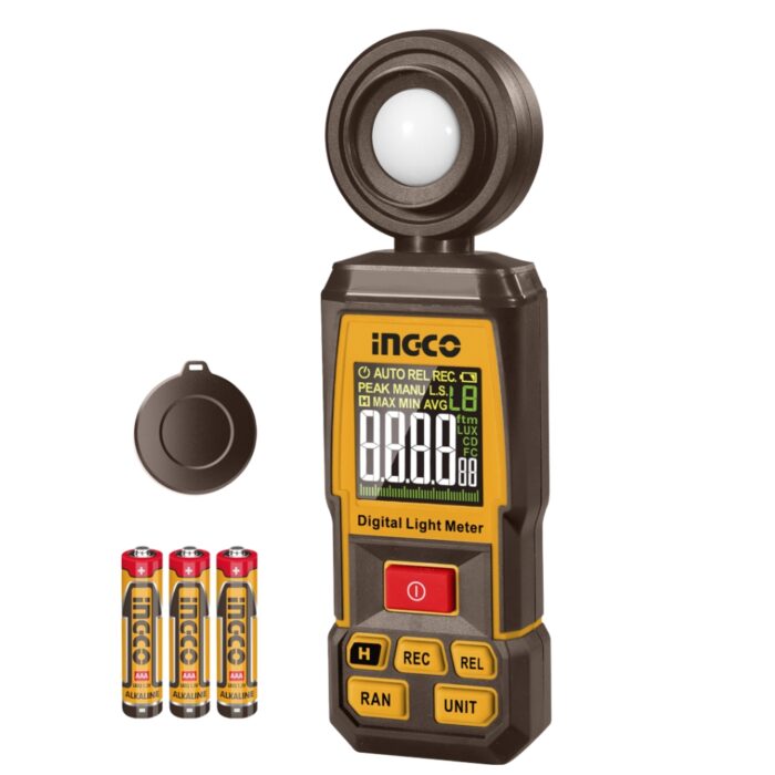 Ingco - Digital Light Luxmeter - Precision Light Measurement Tool - Image 1