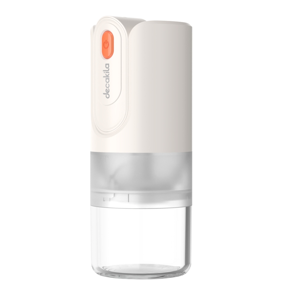 101196439.jpg Decakila - Cordless Rechargeable Coffee Grinder with Scoop Brush - White - Image 1